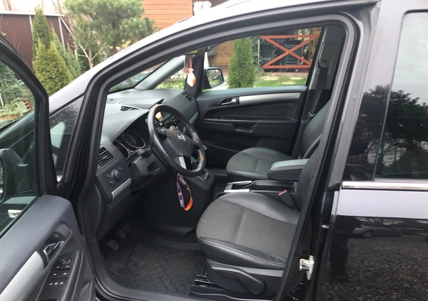 Opel Zafira cena 23900 przebieg: 205000, rok produkcji 2009 z Radom małe 379